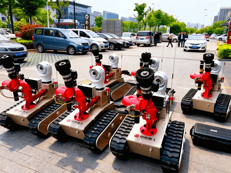 Chinas Feuerwehrgiganten sind in den Markt für Feuerwehrrobotik eingestiegen und haben neue Veränderungen in der Branche eingeläutet